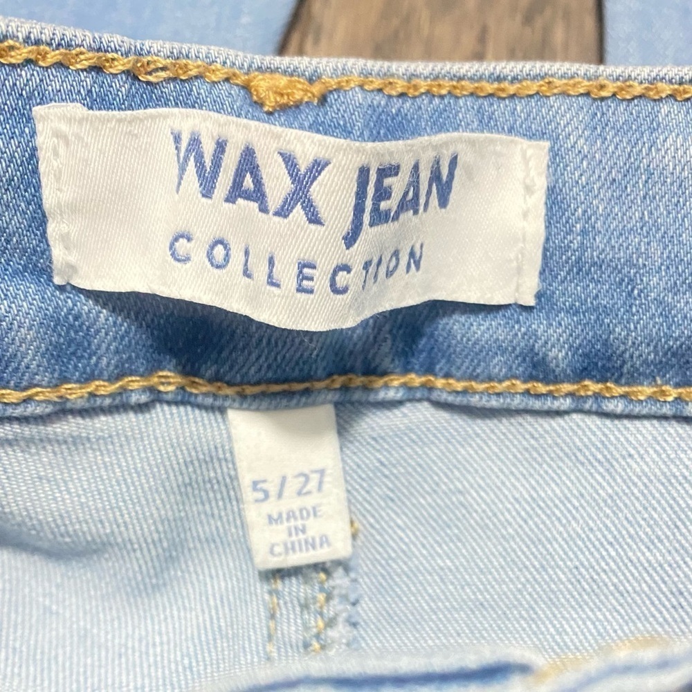 Wax Jean Light Blue Flare Jeans - Picture 10 of 11